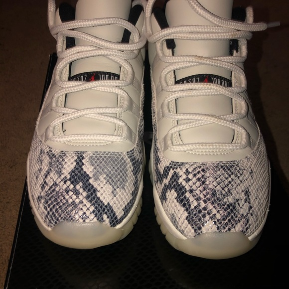 Jordan Retro 11 Concord Snake Skin - Picture 4 of 8